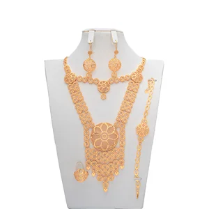 Bride Necklace Jewelry Sets 18k Brass Jewelry Set Italian Design Bridesmaid Jewelry