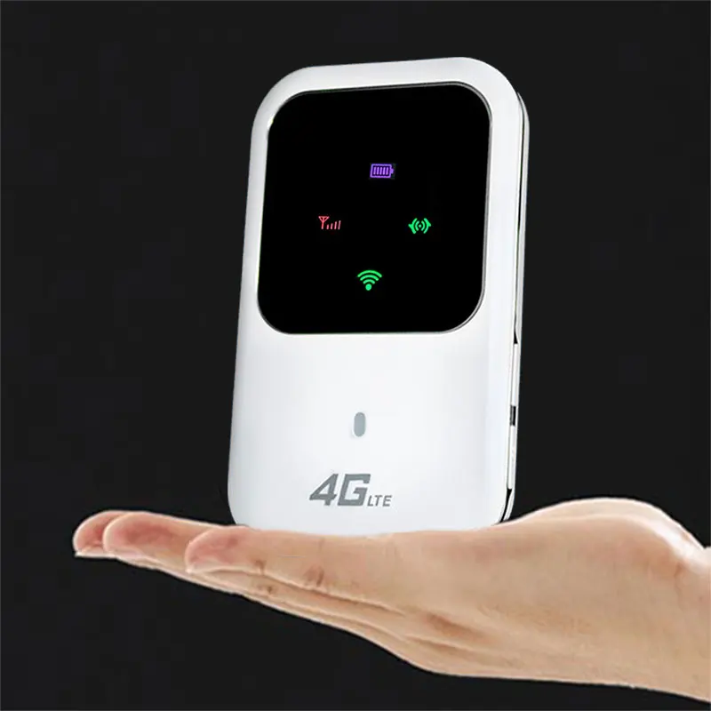4g Wi-Fi портативный мини-роутер 2400 мАч батарея Usb 4G Lte беспроводной карманный модем с 2 слотами для