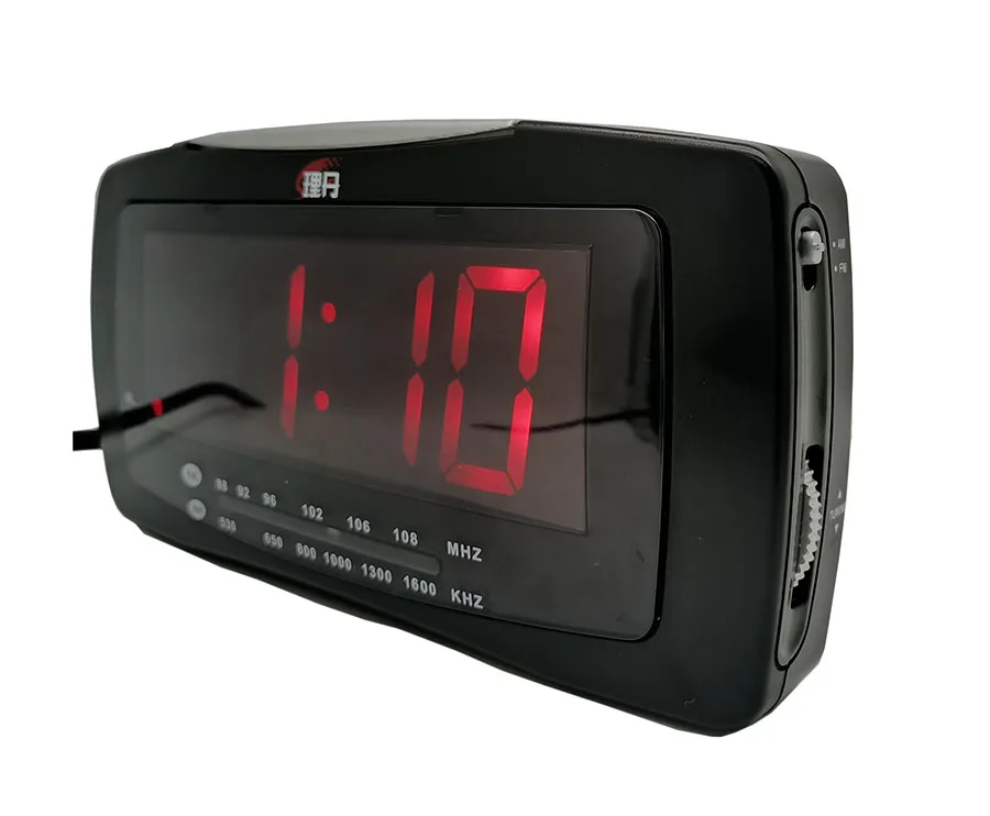 Analog Tuning AM/FM Radio with Big Display and Snooze