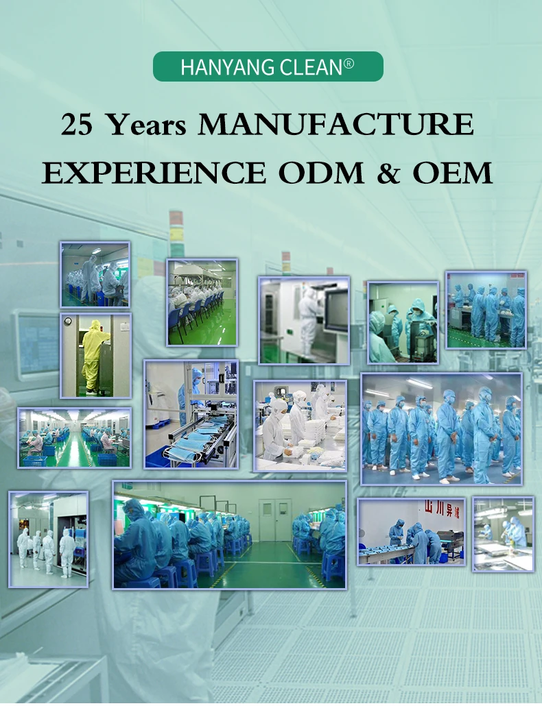 KL-3016TQ Anti-Static ESD Working Cap with Breathable Mask and Dust Proof Cleanroom Shawl Hood Safety Clothing