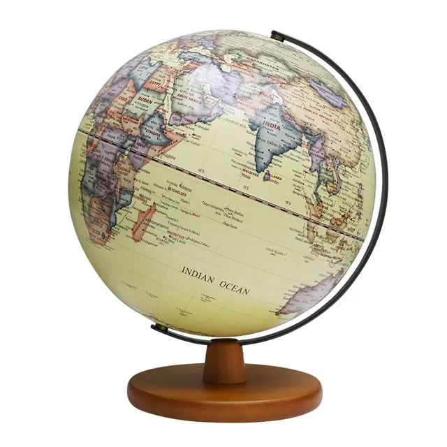 30cm World Globe Illuminated AR Globe with Stand Educational LED Augmented Reality Earth Globe for Kids Learning PC-3111HS3