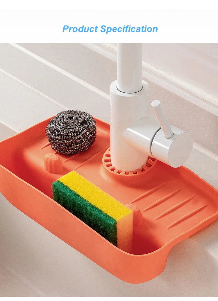Splash Guard For Sink Faucet Drain Rack Super Absorbent Fast Drying Mat