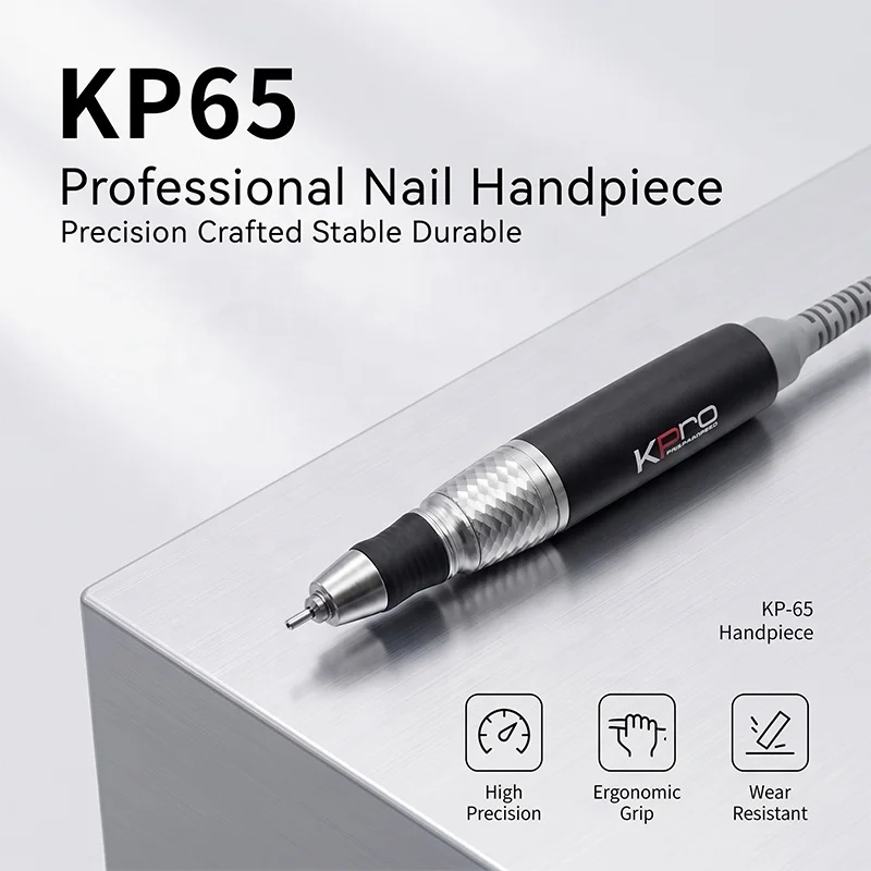 product us direct shipping japan micromotor 30000prm manicure polisher efile kp65 kupa nail drill handpiece for upower up200 machine-2