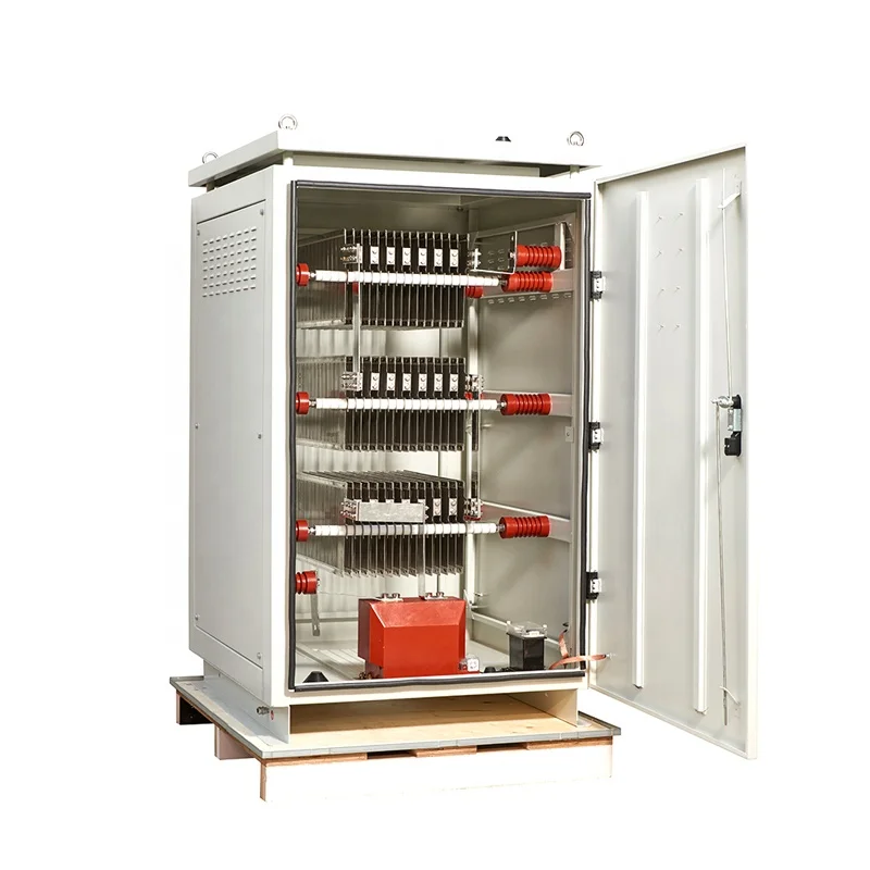 The Grounding Resistance Cabinet Is Connected to the Transformer