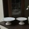 Floral goblet plate 2595