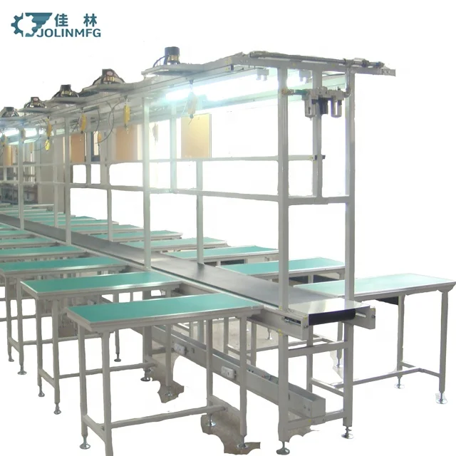 led light led panel assembly working table production line assemble machine