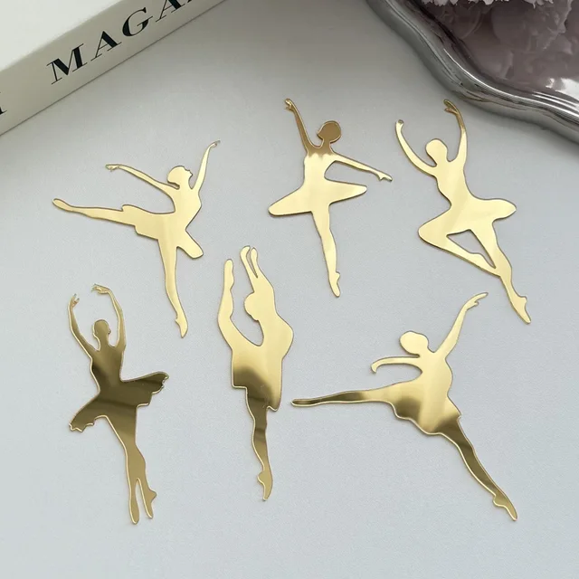 Ballet Girl Cake Decoration Girl Princess Birthday Acrylic Cake Insert New Cake Topper