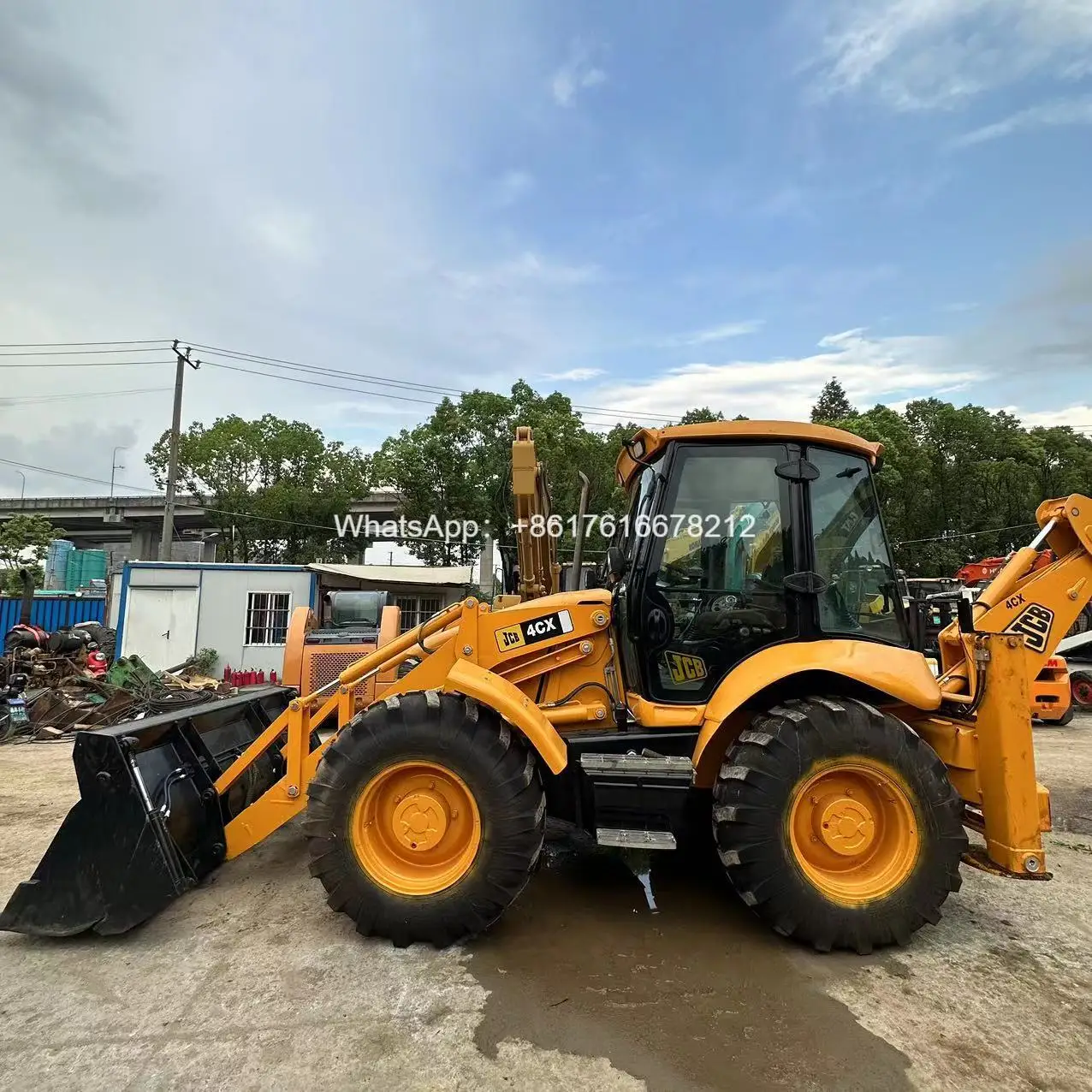 For Sale Used Jcb 4cx Backhoe Loader With 100 Hp. Its In Good