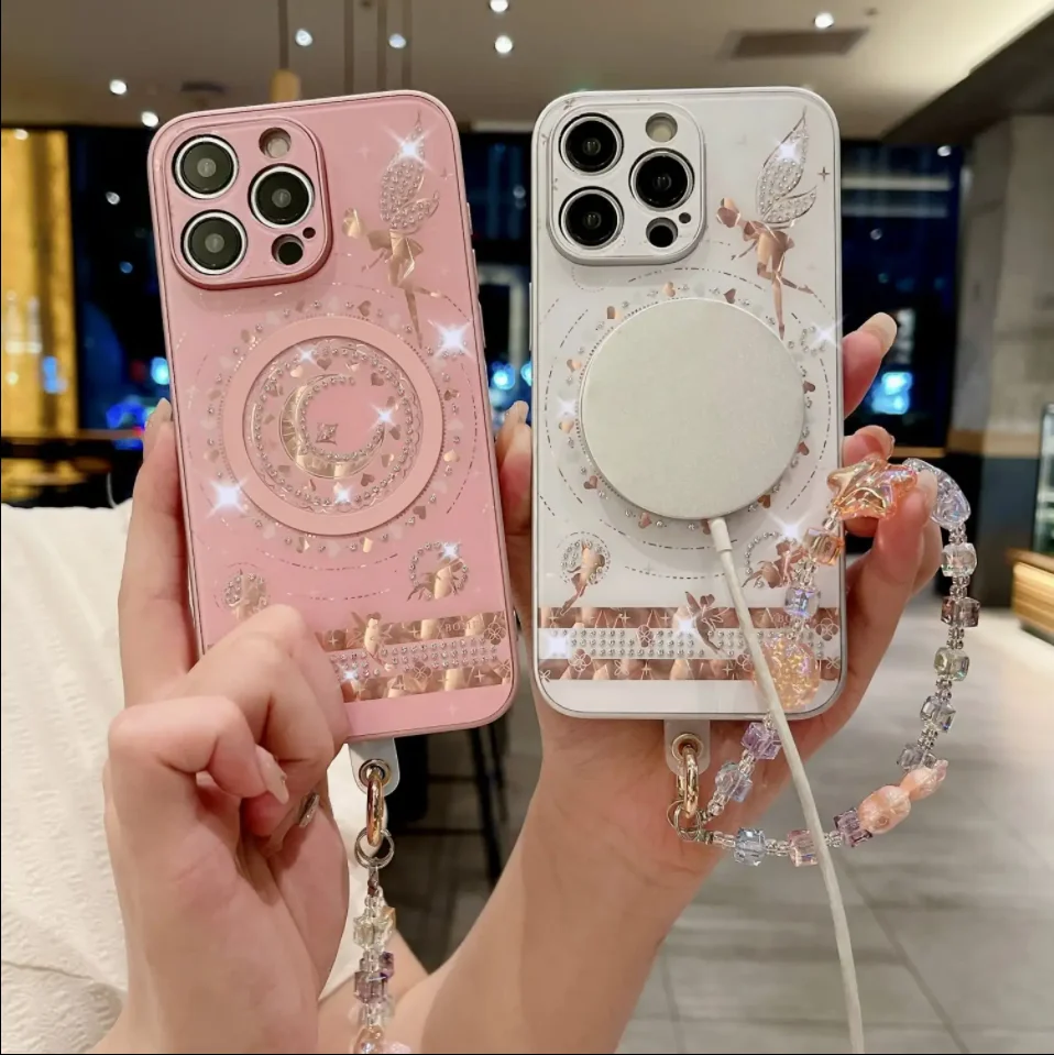 Luxury iPhone Cases with Hand Strap
