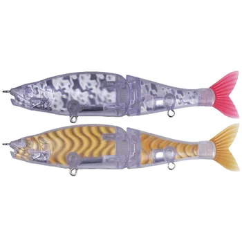 Lure Spear Floating Slow-Sinking Two-Section Stainless Steel 225mm Snakehead Pike Artificial Hard Bait DIY – Hard Lure – view 2