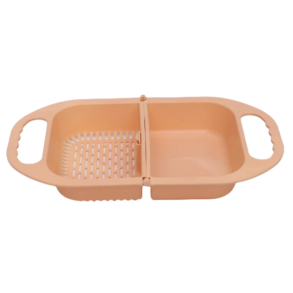 Multifunctional Household Foldable Square Drain Basket Multifunctional