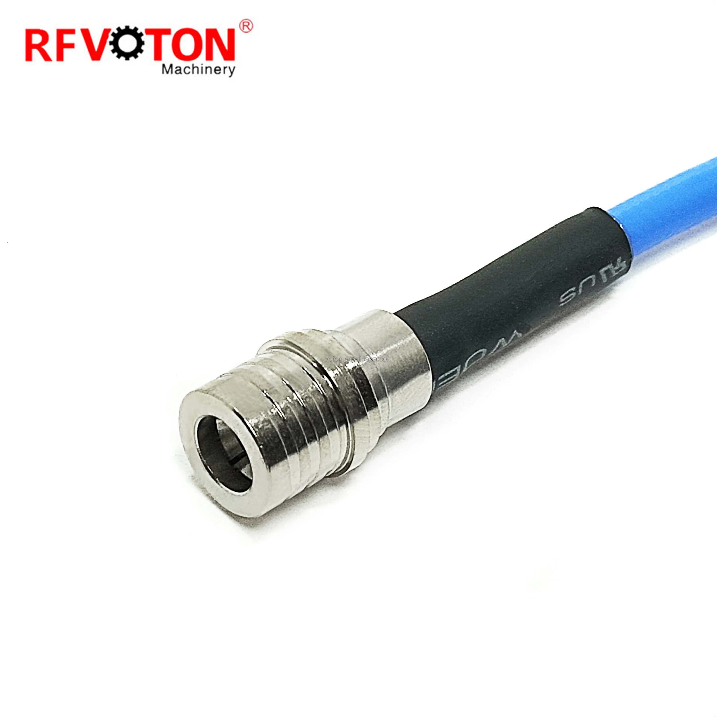 High frequency QMA Male Plug to QMA Male plug Coaxial Cable RG402 Wire Extension Pigtail RF Coax Cable assembly supplier