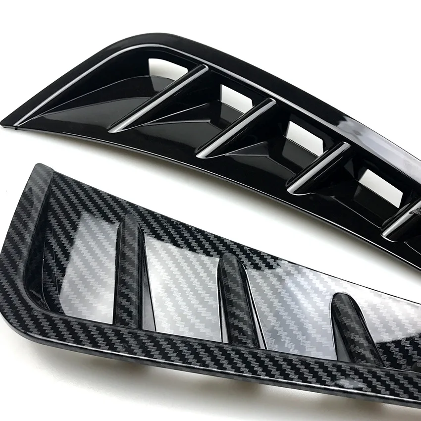 Front Lip Diffuser Spoiler Air Intake Vents Bodykit for Mercedes C Class W205 C205 S205 Facelift AMG-Line 2019+