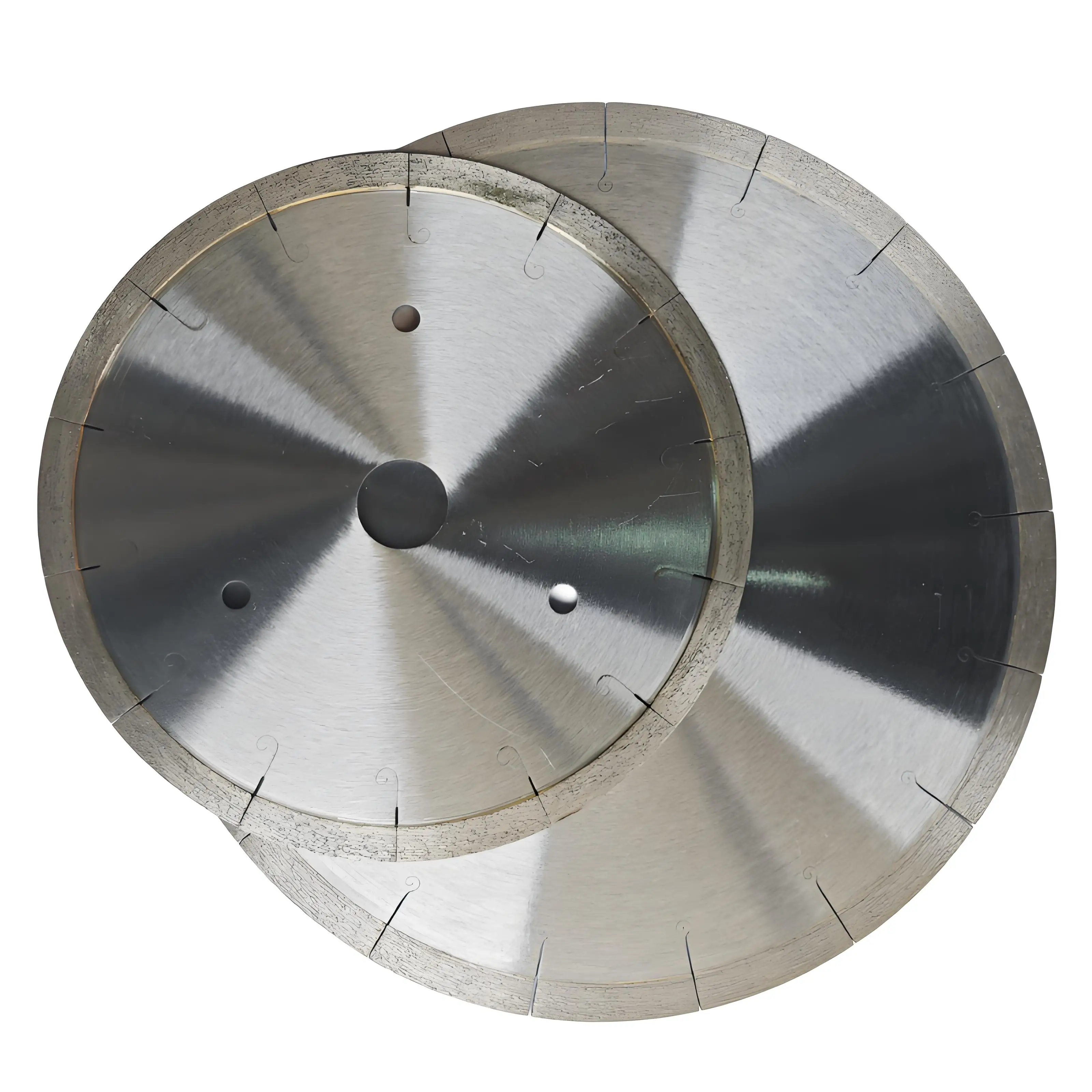 Ceramic tile diamond saw blade - thin kerf design