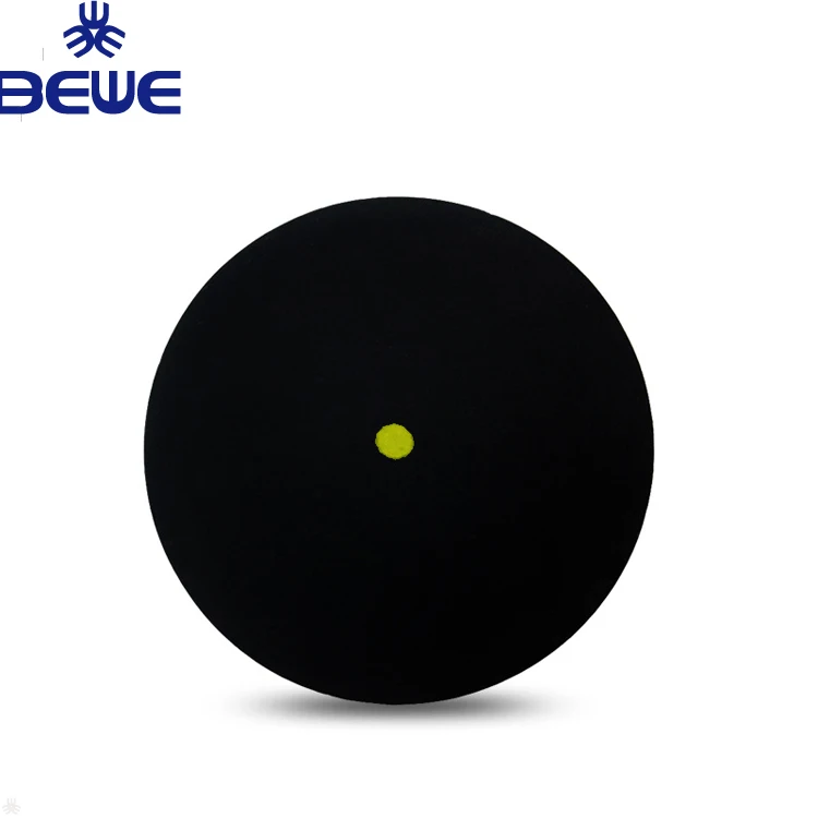 Низкий минимальный заказ, оптовая продажа, профессиональные низкоскоростные Сквош-мячи с одной желтой точкой