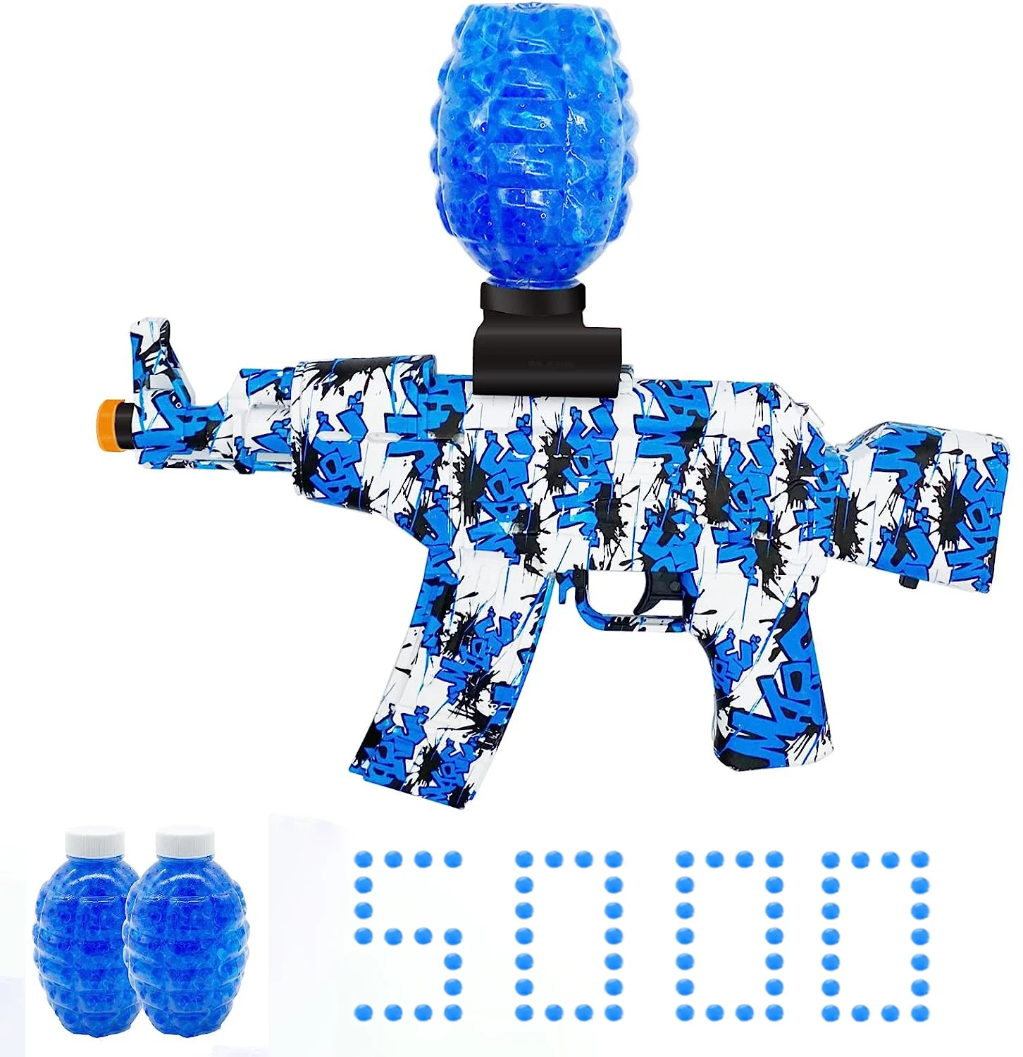Super Discount Ak47 M416 Gel Ball Blaster Toy Electric Water Gel Gun