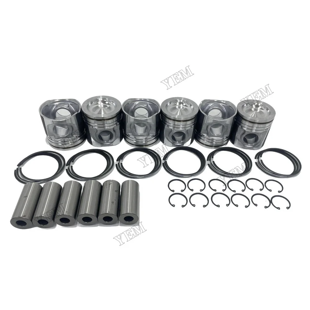 Replaces Piston Kit With Cylinder Piston Rings Suitable for Caterpillar C7.1 Agricultural Machinery Spare Parts