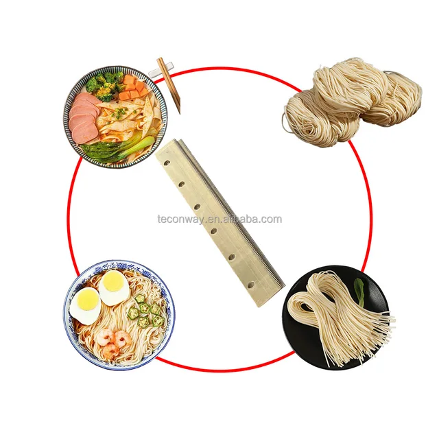 Copper Customized CNC Lathed Instant Noodle Comb for Fresh Ramen Noodle Making Machine