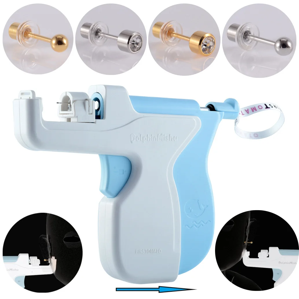 Steel Ear Piercing Gun Kit For Professional Occupational Safety Ideal For Earring  Studs, Nose And Navel Piercings From Healthbeautysuperior, $9.04 |  DHgate.Com