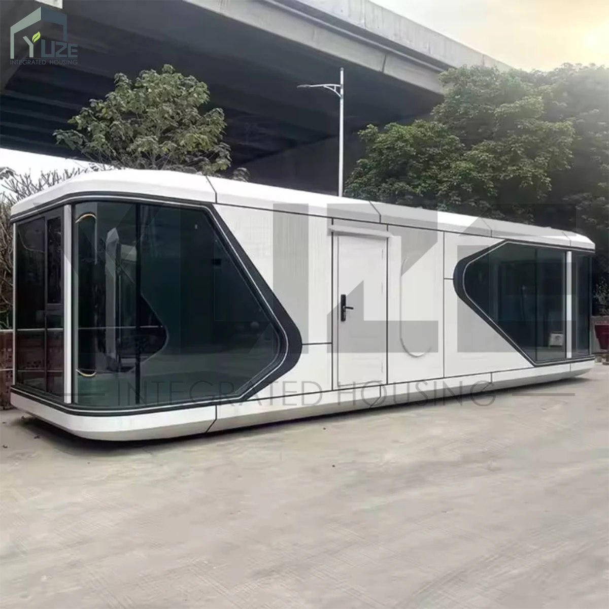 Quick Setup Prefabricated Portable Steel Space Capsule House Integrated Bathroom Living Waterproof Container Hotels