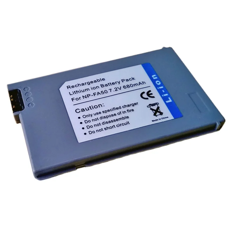 Rechargeable NP-FA50 NP FA50 Battery Pack For Sony Digital Camera PC55 PC55E HC90 HC90E PC53E DVD7E PC1000