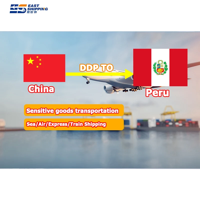 East shipping Agent To Peru Freight Forwarder Logistics Agent DDP Door To Door Double Clearance Tax Shipping China To Peru