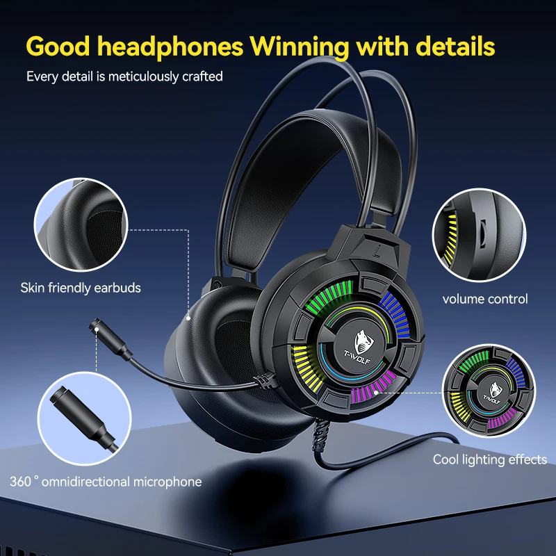 Best Seller Gamer Headphone Gamer Headset Microphone