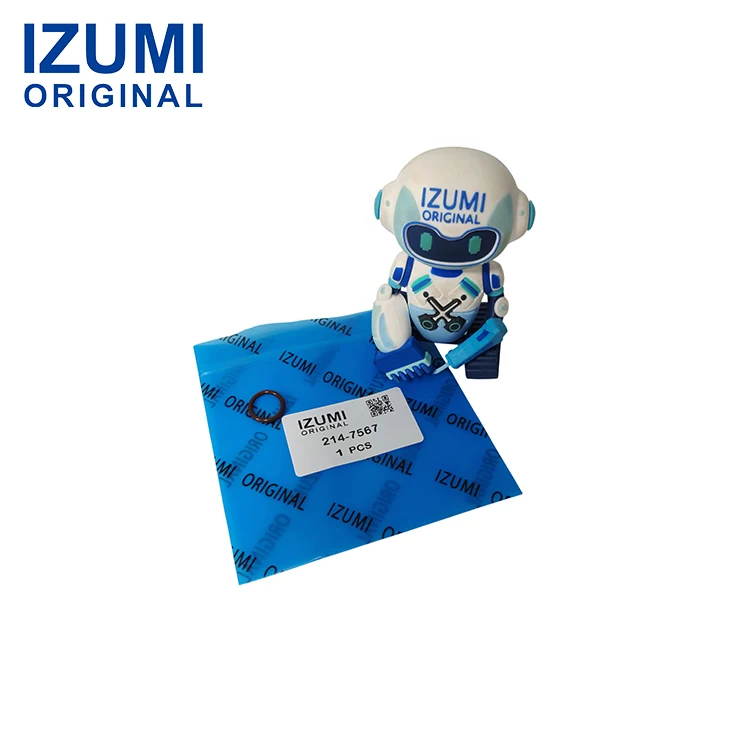 Izumi ORIGINAL 214-7567 2147567 1.83 X 10.52mm 90A FKM O-Ring za Caterpillar