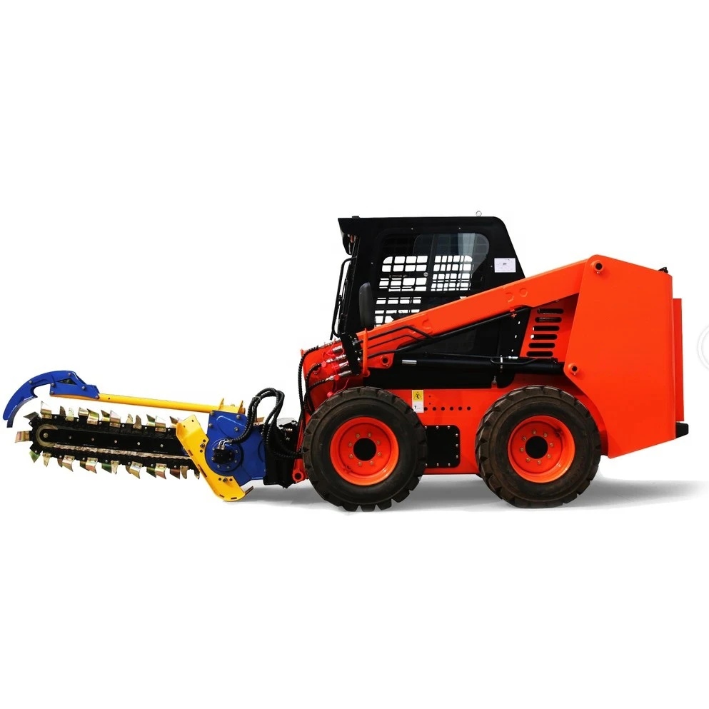 Ce 75hp Ts65 Skid Steer Mini Track Loader Crawler Seated Hydraulic