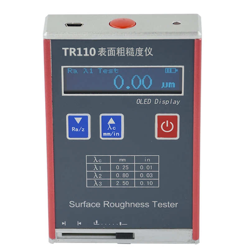 Handheld Roughometer Handheld Surface Roughness Meter - TR-110 with Factory Price