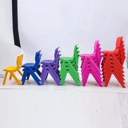 Customizable Colors For Multi-scene Use Comfortable Popular Kids Children White Plastic Party Study Chair And Table