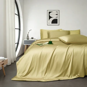 Premium Modern Bamboo Duvet Cover Woven Breathable Soft 300tc Queen Size for Home Use