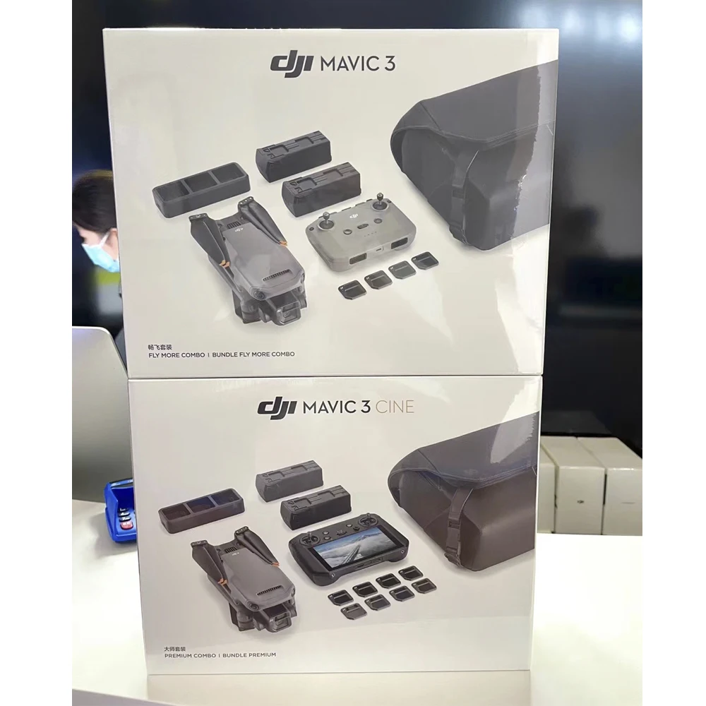 Дрон DJI Mavic 3 PRO с камерой 5,1 K 4/3 CMOS Hasselblad, время полета 46 минут, макс. передача 15 км