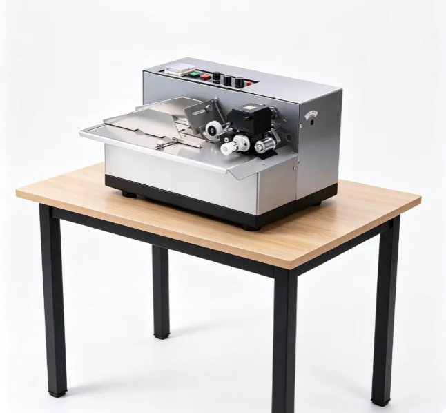 TEBAK Desktop Automatic Paging Date Code Coder MY380 Continuous Date Printing Machine for Paper Labels and Plastic Film Bags
