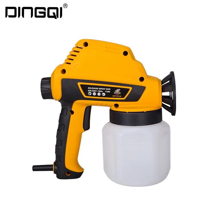 Buy Dingqi Handheld Texture High Pressure Automatic Electric Power Painting  Spray Gun Mini Spray Gun from Shangqiu Dinglian International Trade Co.,  Ltd., China