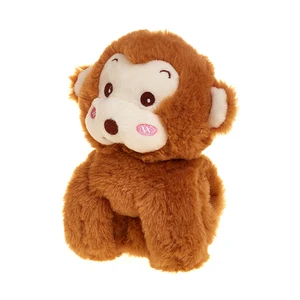 Factory OEM Slap Bracelet Monkey Plush Toy Promotional Panda Huggers Stuffed Animal