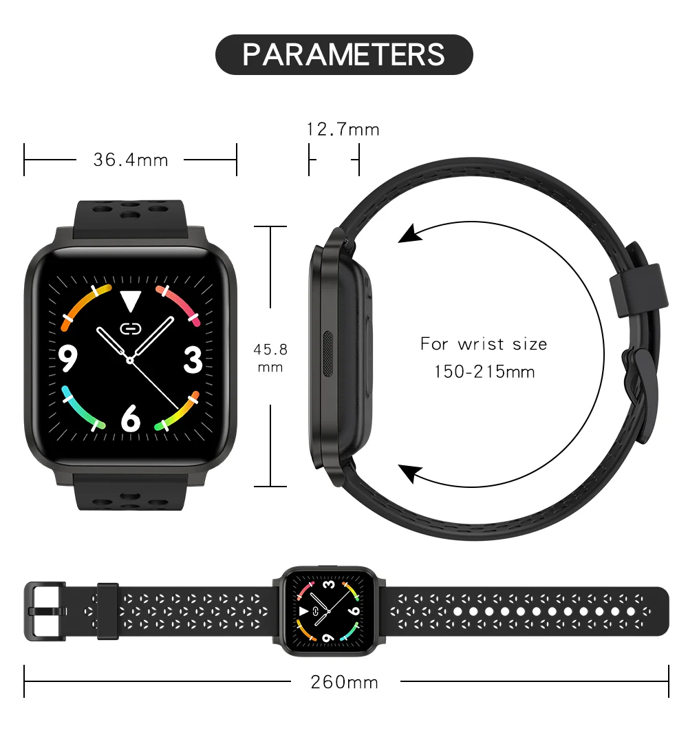 X3 Reloj Smart Watch Long Battery Life 50 Day Heart Rate Blood Pressure Monitor Sports GPS Track Waterproof Fitness Smart Watch