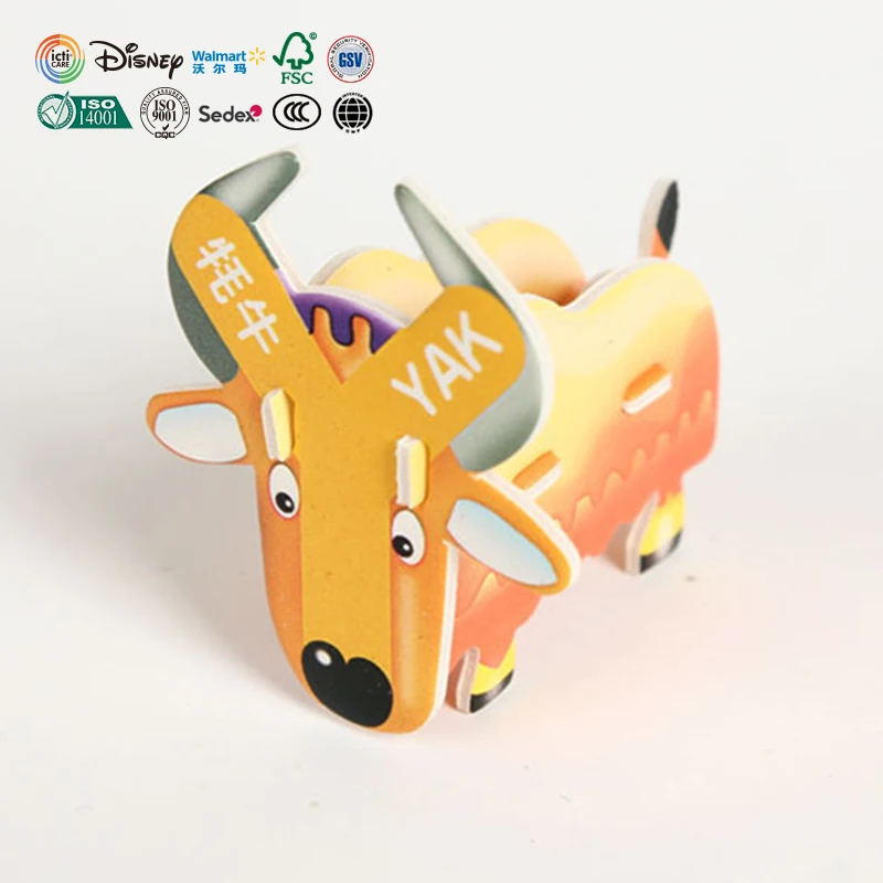 Изготовление под заказ Высокое качество услуги печати резка умирает Головоломки Логические