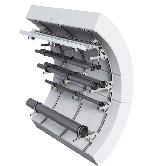 Customize High Quality Display Chrome Double Structure C Channel Steel Cantilever Bracket Single Piece Pipe Gallery Support