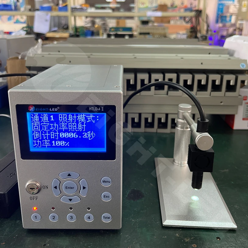 УФ Светодиодная лампа для точечного отверждения светодиодная горелка УФ-клеевого клея производства электронных компонентов точное отверждение склеивания