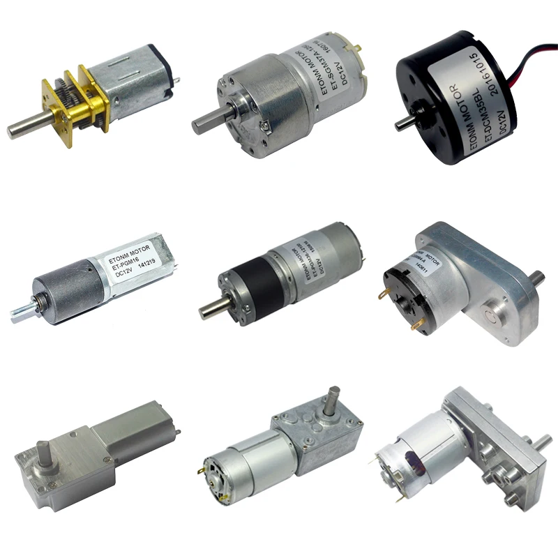 16mm Mini Geared Motor with Encoder for Robot
