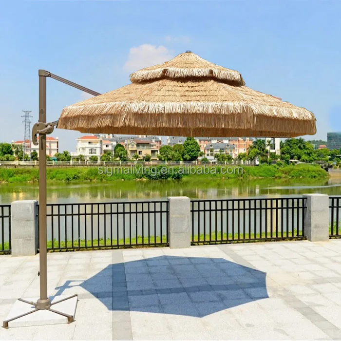 parasol de jardin outdoor beach banana thatch umbrella garden parasol umbrellas