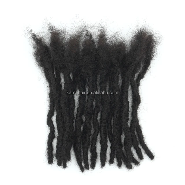 KAMA Micro Locs Extensions Full Handmade Crochet Human Interlocks Extensions Sister Loc Extension Human Hair for Black Women