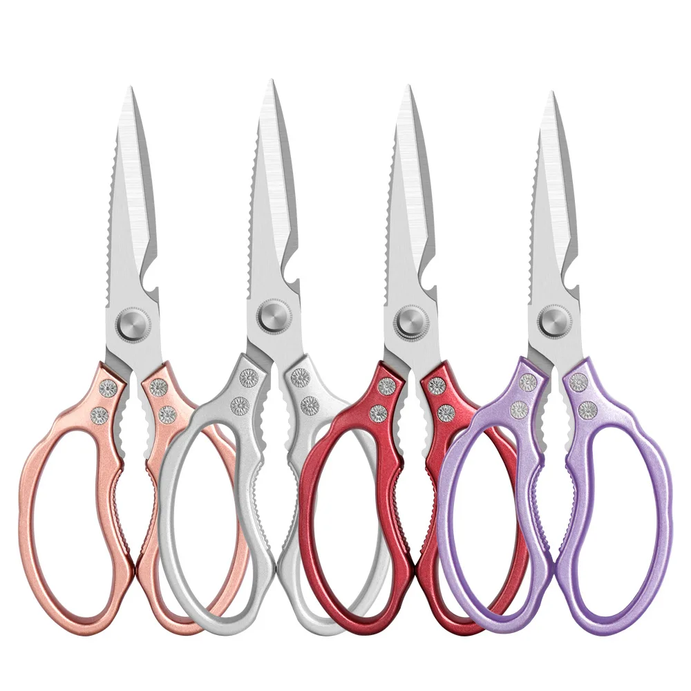 3cr14 Stainless Steel Kitchen Shears Roast Scissors Multi Functional