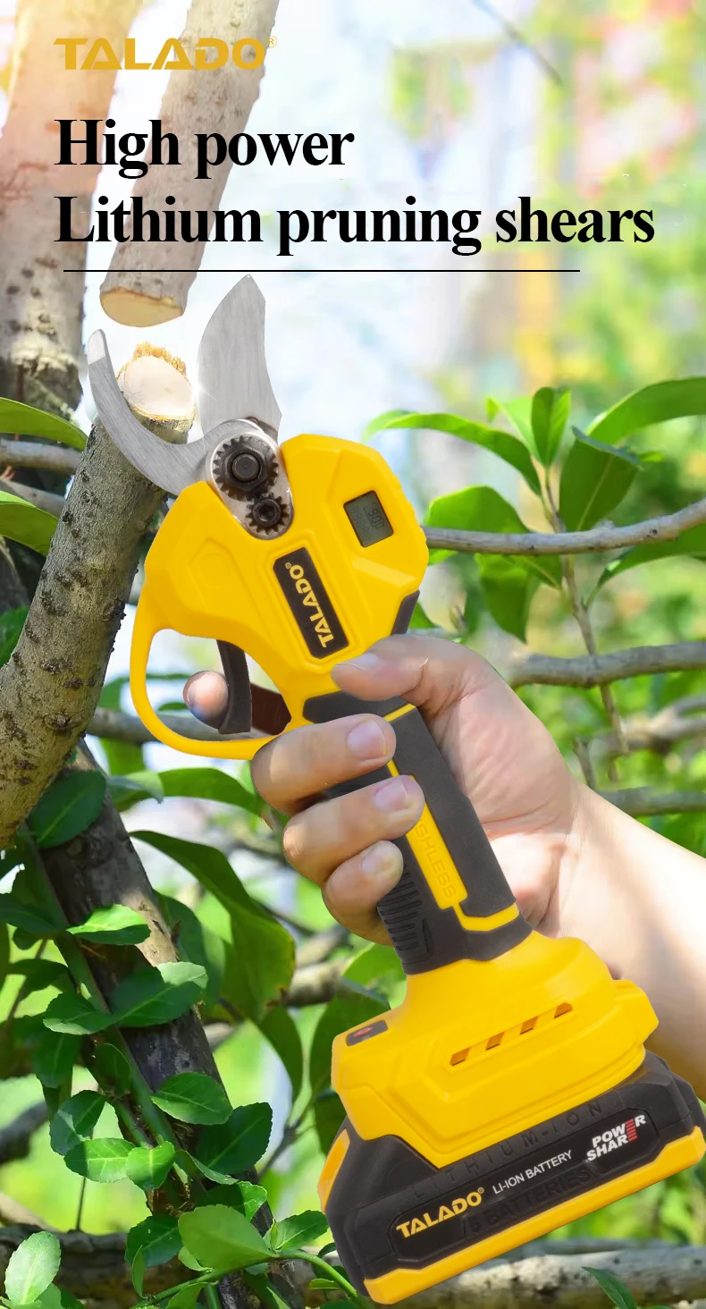Garden Scissor Tree Grape Telescopic Electric Long Reach Shear