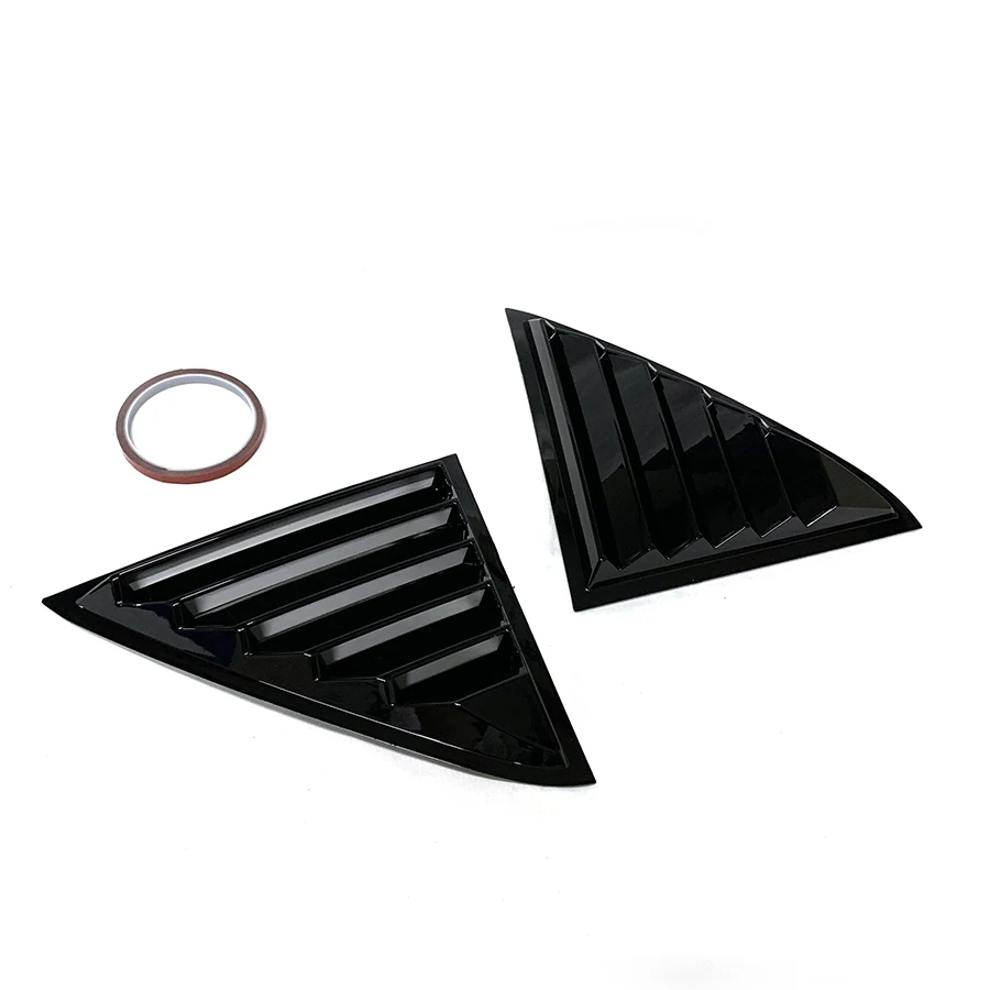 product side window louvers air vent scoop shades cover blinds for chrysler 300c 2011 2018 exterior accessories-6