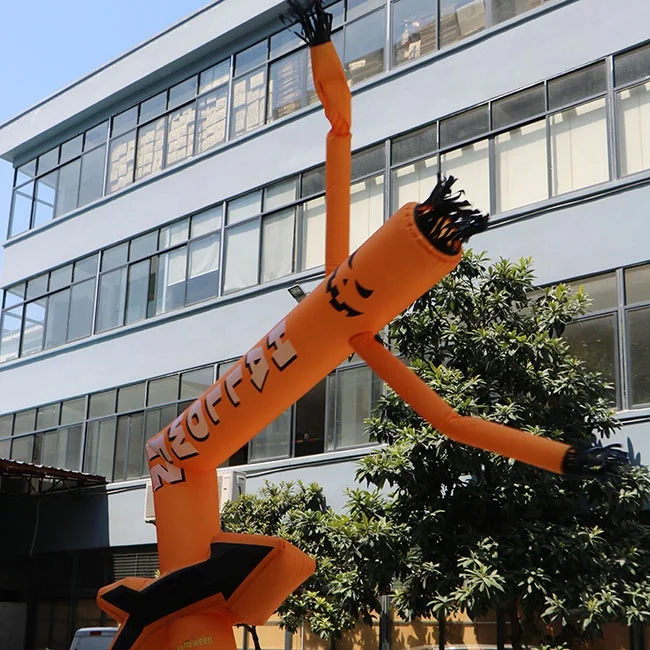 Customized Business Activities Use High Quality Inflatable Sky Dancer Inflatable Arrow Sky Dancer Tubes for Halloween