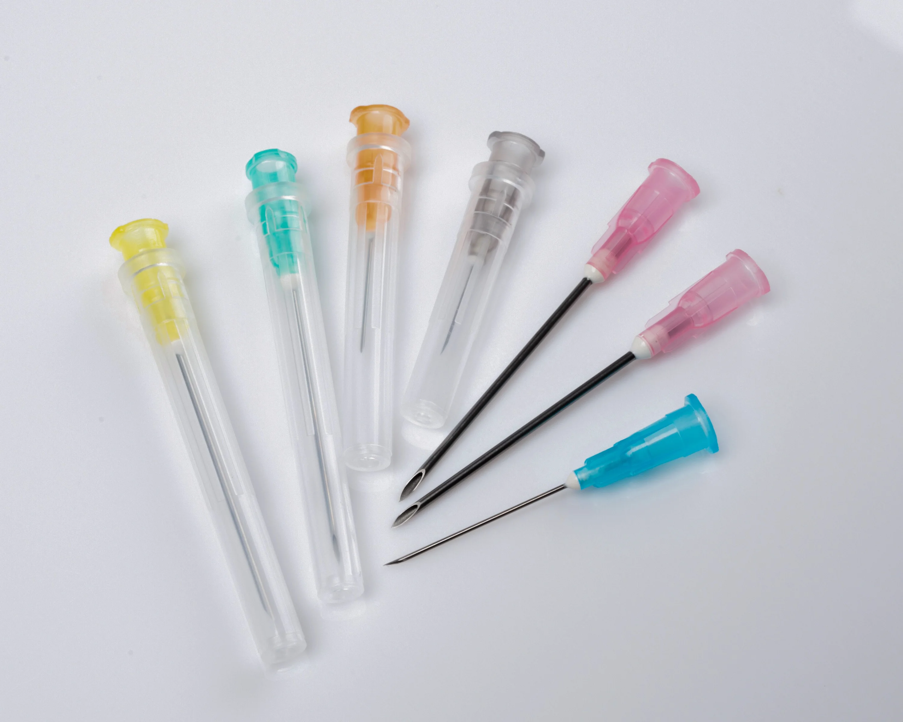 Medical Disposable Syringe Needles 14g To 31g Sterile Hypodermic Needle ...