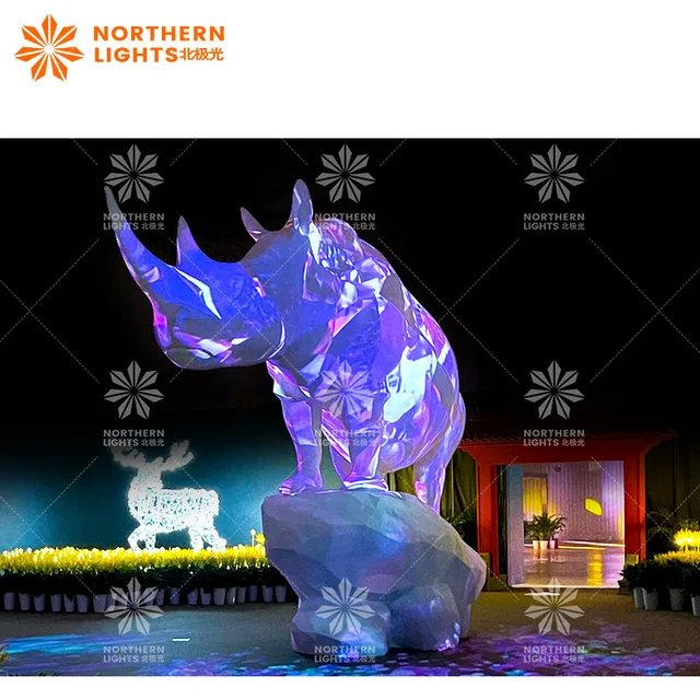 Northern Lights Immersive space shadow projection Virtual 3d Holographic software Complete set of wall video mapping