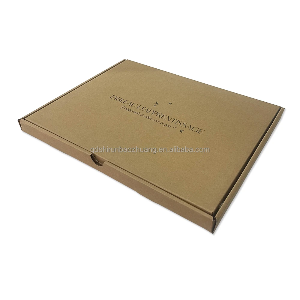 Custom Corrugated Flat Box Packaging - Cheap Price Brown Color Kraft Paper